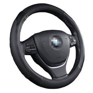 Fábrica al por mayor personalizado todas las estaciones 36cm 38cm y 40cm cuero transpirable cubiertas del <span class=keywords><strong>volante</strong></span> del coche - Product Image 1
