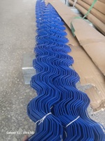 Fil de fer zigzag antirouille pour serre agricole, fil de serrage pour film agricole, antirouille, support pour plantes