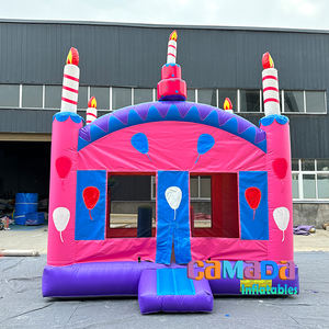 Maison rebondissante extérieure Maison gonflable commerciale Château gonflable d'<span class=keywords><strong>anniversaire</strong></span> pour enfants Location de fête d'<span class=keywords><strong>anniversaire</strong></span> - Product Image 3