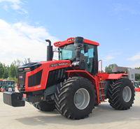 En stock, Tracteur multifonctionnel Dafeng 4404 Gold 440 CV avec rotoculteur agricole à quatre roues motrices pour serres