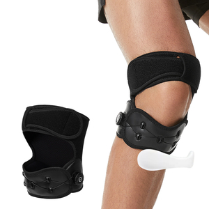 KS-2315 # Genouillère à bouton réglable avec système d'ajustement BOA, coussinet en silicone pour la stabilité des tendons et des rotules - Product Image 2