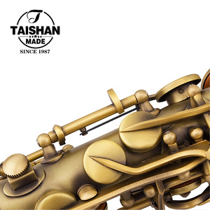 Saxofón Alto en Mi bemol de Bronce Antiguo Mate, Diseño Clásico Vintage para Músicos Profesionales, Excelente Diseño para Venta al por Mayor - Product Image 4