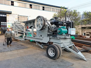 Factory Direct Sales <b>Portable</b> Mobile PE250x400 <b>AC</b> Motor Jaw Crusher Bearing Vibrating Feeder Belt Conveyor High Productivity - Product Image 5