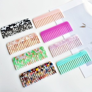 Pinza de Pelo Portátil Antiestática de Acetato Kinling de 12 cm, Estilo Europeo Americano, Unisex, Duradera, para Fiestas y Uso Doméstico - Product Image 1