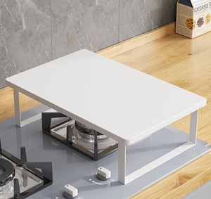 Soporte para Cocina de Inducción, Cubierta para Estufa de Gas, Soporte para Platos, Estante, Protector, Deflector Impermeable, Duradero, de Hierro - Product Image 5