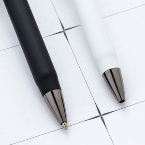 1.0Mm Glue-Sprayed Metal Ballpoint Custom Logo Promotional <b>Pen</b> for Business Gifts Conferences Hotels Advertising - Product Image 3
