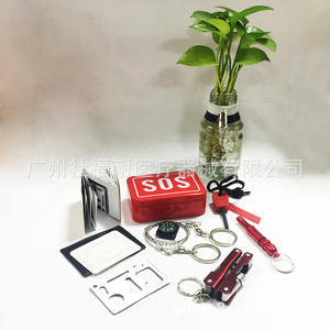 Kit de survie en plein air en gros d'usine, outil de sauvetage d'urgence SOS, trousse de premiers soins, couteau de sauvetage personnel, équipement de survie combiné - Product Image 5