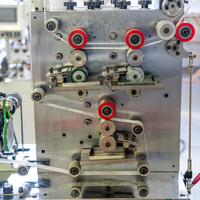 Machine d'emballage économique automatique pour cure-dents en bambou jetables, à scellage trois côtés, avec impression