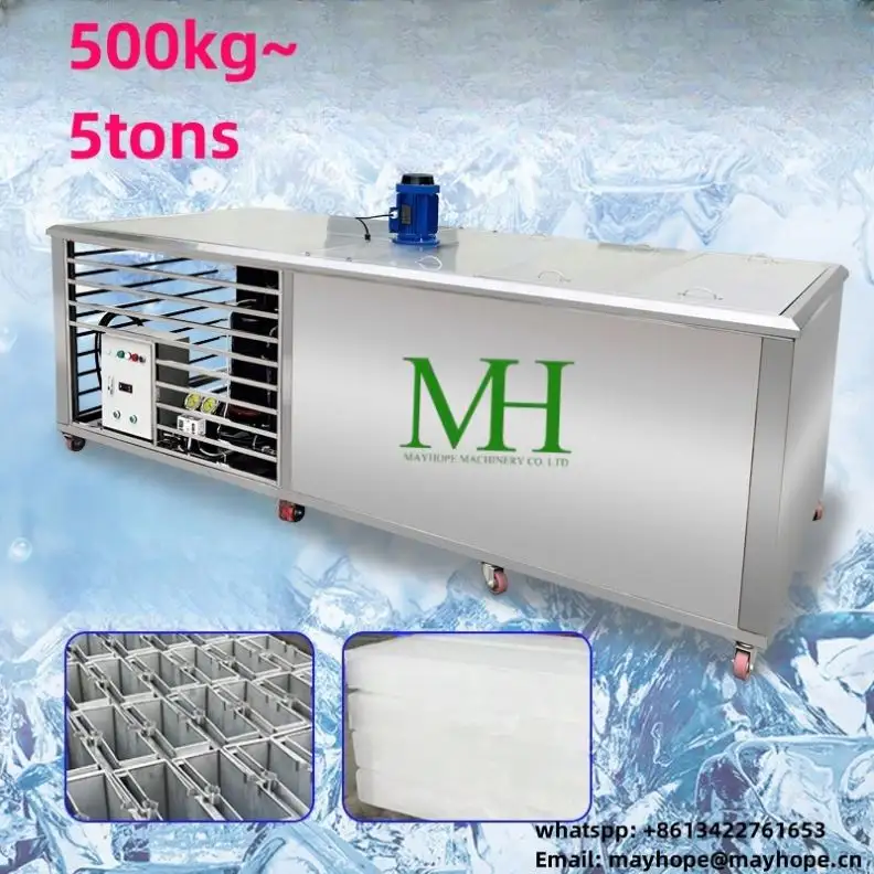 Brine system clear ice block making machine transparent ice for bars hotels