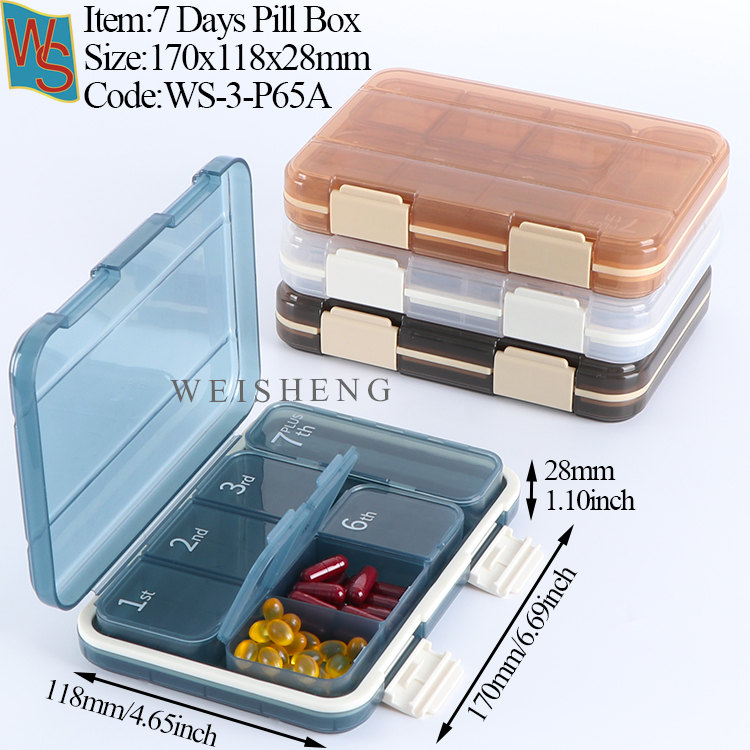 3P65A:170x118x28mm-7 grids