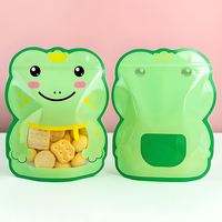 Sachets en plastique à fermeture éclair de forme irrégulière, design spécial, sachets en mylar en forme de sachet thermique, sachets étanches à l'humidité, sachets découpés pour bonbons