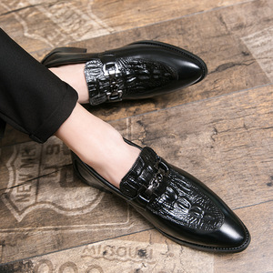 Scarpe Casual da Uomo alla Moda, <span class=keywords><strong>Calzature</strong></span> Maschili di Buona Qualità in Pelle Sintetica, Comode Scarpe Eleganti da Uomo all'Ingrosso - Product Image 3