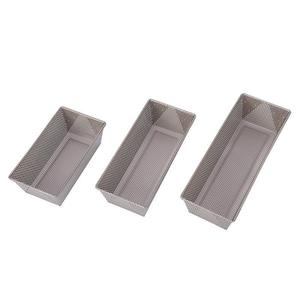 Rectangular Toast Mold With Air Holes Non Stick Bread Pan Loaf Box Baking Tray Light Gold Color Oven Safe Cake Mold - Product Image 4