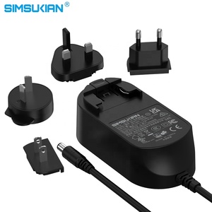 Enchufe intercambiable de La UE AU US JP UK KC Adaptador de corriente Cargador de fuente de alimentación Barredora electrónica para el hogar Iluminación LED OEM <span class=keywords><strong>Acuario</strong></span> - Product Image 1