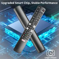 Control Remoto RC802N YA12 para TV TCL con Botón NETFLIX, Compatible con 40DS500, 43DP640, 49C2US, 55C2U, 43P20US, 50P20US