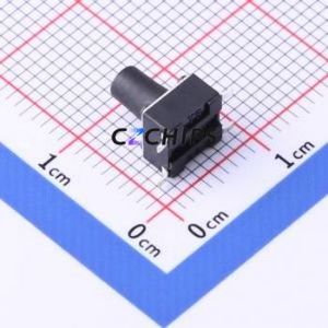 TSD003A08526A02 Tactile Switch SMD-4P,6x6mm Switch Round Button 2.6N Vertical Mount 6mm - Product Image 2
