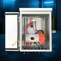 Armoire électrique industrielle basse tension compacte, assemblage complet, équipement de distribution d'énergie, indice de protection IP65, OEM