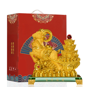 Ornamento <span class=keywords><strong>in</strong></span> Resina Zhaocai a Forma di Pecora Zodiacale Dorata, Design Moderno, Confezione <span class=keywords><strong>Regalo</strong></span>, per Soggiorno, Ufficio, Cantinetta, <span class=keywords><strong>Regalo</strong></span> di Inaugurazione - Product Image 6