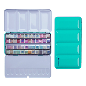 Juego de Pinturas de Acuarela Metálicas Brillantes de 24 Colores para Artistas - Product Image 5