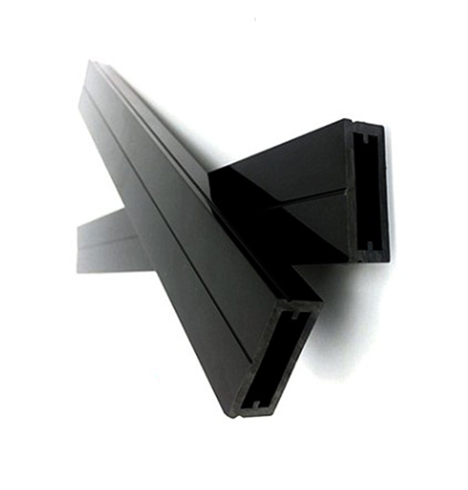 Пластиковый ПВХ черный цвет Электрический канал кабельный лоток