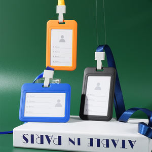 オフィスワークネームバッジホルダークレジットカードプロテクター名刺プロテクターダブルサイド - Product Image 3