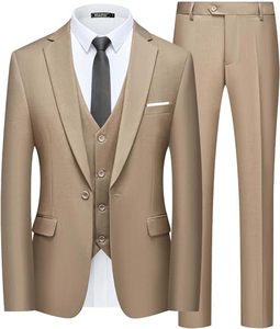 Vêtements pour hommes Fabricant de costumes pour hommes Veste Nouveau style 2026 Vente en gros Ensemble de costumes d'affaires 3 pièces Costumes de <span class=keywords><strong>mariage</strong></span> - Product Image 3