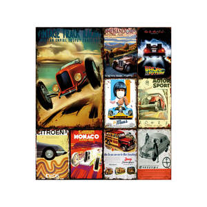 Panneau en étain drôle en gros Garage man cave bar Pub home Car repair shop Wall Decor vintage metal sign automotive metal poster - Product Image 1