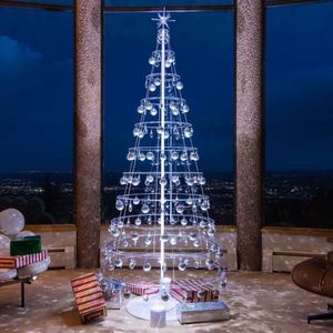 Grand arbre de Noël lumineux pour extérieur, décoration de place publique et de centre commercial, taille personnalisable de 3 à 30 m, haute qualité, prix de gros - Product Image 1