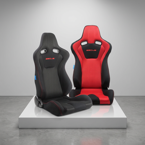 Siège de voiture sport réglable pour adulte en tissu VIRO personnalisé de qualité standard par SSCUS, conçu pour la communauté automobile de course - Product Image 1