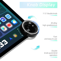 Hikity-Autoradio stéréo 11.5 pouces, Android, 8 cœurs, 4 + 64G, double bouton, 2K, QLED, Carplay, GPS, 4G Wifi, DSP, A2DP, BT, ventilateur de refroidissement