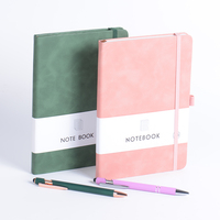 Ventes directes Personnalisé A5 Taille PU Étudiant Carnets Essentiels Entreprise Approvisionnement Multi-Spécifications Carnets