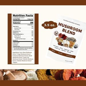 Poudre d'extrait de champignon OEM ODM riche en vitamines B, minéraux et antioxydants pour un soutien immunitaire et cérébral à long terme - Product Image 2