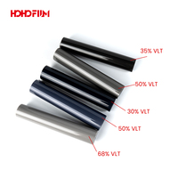 HOHOFILM Film de protection pour phares de voiture en TPU PPF, film teinté résistant aux rayures, bonne résistance pour les phares de voiture