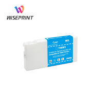 Cartouche de couleur premium Wiseprint à haut rendement T43W1 T43W2 T43W3 T43W4 T43W5 T43W6 pour imprimante Surelab SL-D880 D880