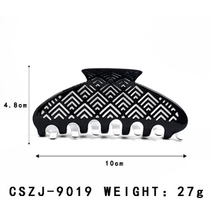 CANYUAN – Nouveauté ! Pinces à cheveux personnalisées en acétate, style chinois coloré, gravées, unisexe, vente en gros - Product Image 2