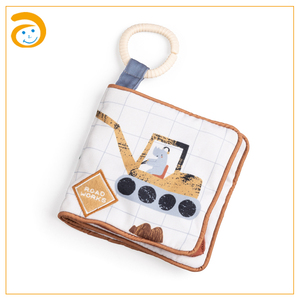 Mới đến Xe đẩy em bé cảm giác đồ chơi cảm ứng và cảm thấy Crinkle sách mềm bé vải Sách Đồ chơi vải yên tĩnh cuốn sách đồ chơi - Product Image 2