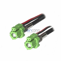 Cable LVDS de Alta Velocidad HSD de 4+2 Pines, Hembra a Hembra, con Código E para Cámara Automotriz