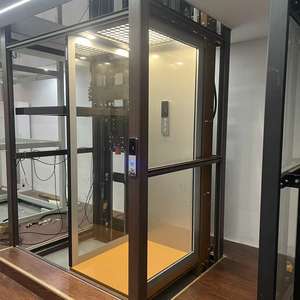 Home Elevator <b>Villa</b> Self-Built Houses Small No Pit Second Floor Elevator Exclusive for Cross-Border Hydraulic Small Household - Product Image 4