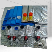 Sac BIB Aseptique Transparent sur Mesure 3L 5L 10L 20L avec Bouchon Stérile Transparent pour l'Emballage de Liquides, Œufs, Boissons et Huiles