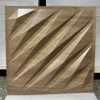 Faux plafond en PVC facile à nettoyer 605x605mm, effet visuel 3D, anti-moisissure, ignifuge, écologique pour usage domestique