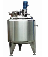 Réservoir de mélange électrique en acier inoxydable liquide chimique à double enveloppe chauffant le réservoir de mélange de jus de vapeur