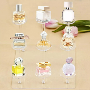 Soporte de exhibición de adorno de Navidad de acrílico personalizable de 9 columnas, soporte de encimera de PMMA pulido para estantes de exhibición de cupcakes - Product Image 6