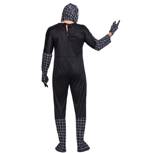 Combinaison d'araignée noire pour <span class=keywords><strong>adulte</strong></span>, pour télévision et <span class=keywords><strong>Film</strong></span>, Anime, Cosplay, Halloween, Costume de jeu de <span class=keywords><strong>Film</strong></span>, univers parallèle - Product Image 2