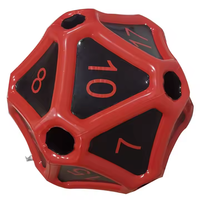 Dés gonflables géants D20 personnalisés de haute qualité Beile, modèle de dés gonflables en PVC pour jeux de fête et décoration d'événements