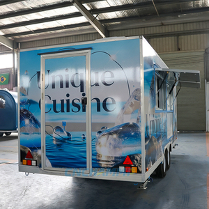 Camion <span class=keywords><strong>de</strong></span> restauration Chammp entièrement équipé, remorques à tacos, cuisine mobile, chariot à pizza et café, camion à glaces, camion à barbecue, remorque alimentaire mobile - Product Image 4