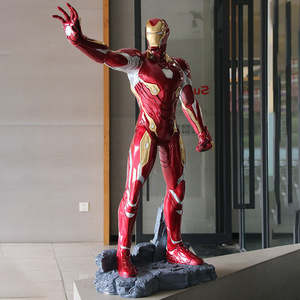 Replica di Fabbrica in Scala <span class=keywords><strong>1</strong></span>:<span class=keywords><strong>1</strong></span> di <span class=keywords><strong>Iron</strong></span> <span class=keywords><strong>Man</strong></span>, Action Figure Personalizzata dal Film, Statua a Grandezza Naturale di <span class=keywords><strong>Iron</strong></span> <span class=keywords><strong>Man</strong></span> in Fibra di Vetro e Resina - Product Image 3