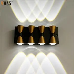 China Supplier Luxury Hospital ip65 Aluminum LED New Arrival Modern Wall Lamp