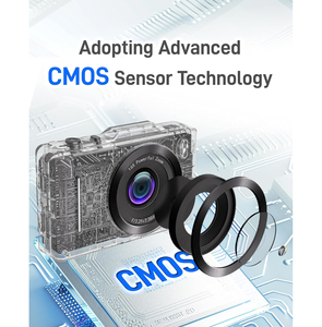 Cámara Digital <span class=keywords><strong>4K</strong></span> para Niños, Cámara Compacta de 48MP con Zoom de 16X, Antivibración y Tarjeta de 32GB - Product Image 3