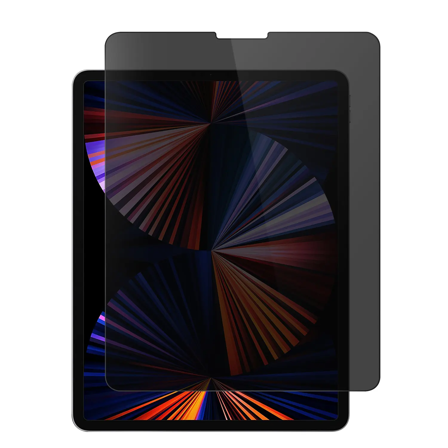 Protector de pantalla para tableta iPad Mini 6 Premium, vidrio templado de privacidad 2.5D transparente, película de pantalla antiespía 360