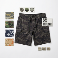 OEM ODM Op Maat Gemaakte Heren Zwembroeken Camo Print Snel Droog Urban Camouflage Boardshorts Groothandel Fabriek Direct